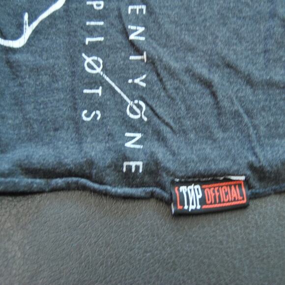 Twenty One Pilots Clique Small Gray Skull Tank Top - Picture 4 of 6